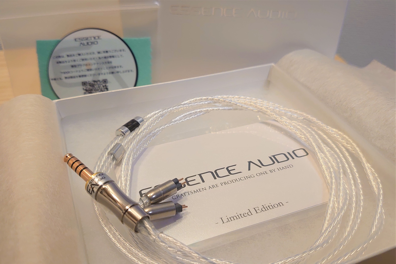 限定SALE格安Essence Audio JE-F1 Pro Pure ケーブル・シールド